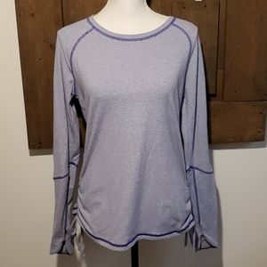 Lucy Tech Dashing Stripes Purple and White